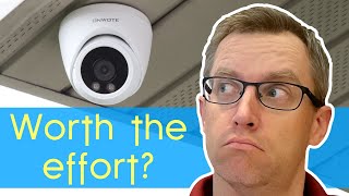 Are hardwired security cameras worth it  ONWOTE 4K security camera system review [upl. by Breena]