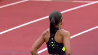 Allyson Felix goes 21 mph [upl. by Acinok850]