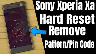 Sony Xperia XA Hard Reset  Unlock Password Sony Xperia XA Withoit Pc  ZaMobileTech [upl. by Anera]