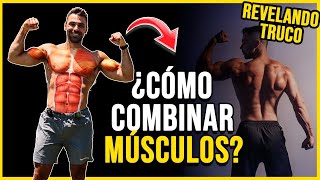 🤔 ¿Qué músculos se deben trabajar en el mismo día 💪🏻 TRUCO ✅ [upl. by Ellie]