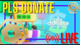 PLS DONATE LIVE Donation Stream DONATING TO EVERYONE [upl. by Ykciv213]