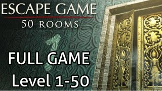 Escape Game 50 rooms 1 FULL GAME Level 150 Walkthrough [upl. by Estel]