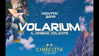 Volarium  Il Cinema Volante  Cinecittà World  Novità 2019 [upl. by Aaberg118]