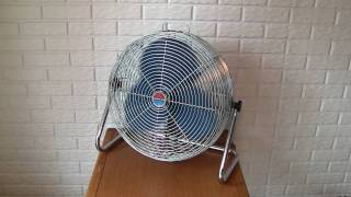 Lakewood Model HV18 High Velocity Fan [upl. by Zulaledairam]