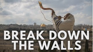 Break down the Walls  Sound of Shofar  Shofar blast [upl. by Esidnac]