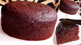 Perfect Eggless 12 kg Chocolate Sponge Cake Without Oven  Basic Chocolate Sponge Cake Recipe [upl. by Yerga]