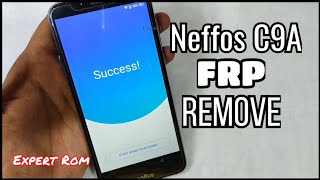 Neffos C9A TP706A Google Account BypassFRP UnlockRemove Gmail Lock Without PC [upl. by Nauqaj]