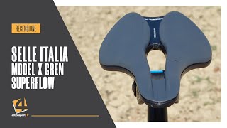 Recensione  Selle Italia Model X Gren SuperFlow [upl. by Sisak608]