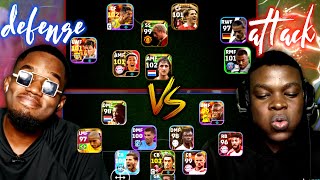 Prof Bof VS Mackie Pes HD  ALL OUT ATTACK🗡️ vs LOCKDOWN DEFENSE🔒 [upl. by Ardnic481]