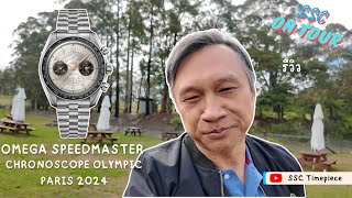 เรือนแรกของไทย รีวิวแรกในโลก OMEGA SPEEDMASTER CHRONOSCOPE Olympic Paris 2024 [upl. by Eugenides954]