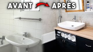 Rénovation Petite Salle de Bain ingénieuse [upl. by Bennet]