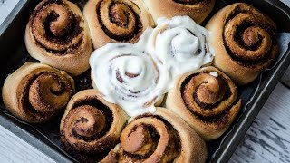 Bułeczki cynamonowe  szwedzkie kanelbulle  cinnamon rolls [upl. by Jed]