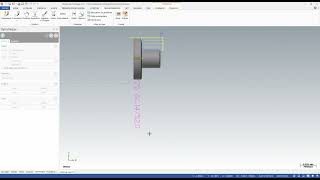 CNC LATHE MASTERCAM how to make an engraving on a diameter [upl. by Sacken]