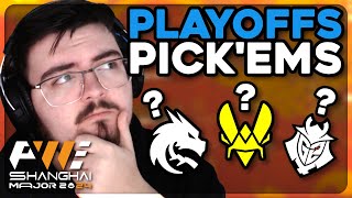 My Shanghai Major Playoff Pickem Predictions austincs [upl. by Dietz]