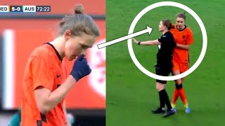 When Vivianne Miedema Gets Angry  2021 [upl. by Estren]