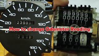 How to change Odometer Reading Honda Civic EG 9295 [upl. by Iphigeniah]