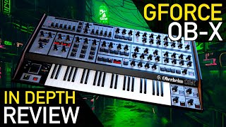 GFORCE OBERHEIM OBX  Does It Capture The Magic ✨ InDepth Review [upl. by Luaped]