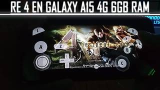 RESIDENT EVIL 4 EN GALAXY A15 DOLPHIN [upl. by Adnorehs319]