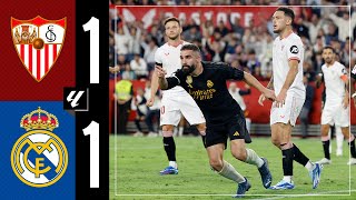 Sevilla FC 11 Real Madrid  HIGHLIGHTS  LaLiga 202324 [upl. by Ecreip]