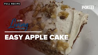 Easy apple cake perfect fall dessert recipe [upl. by Esimorp878]