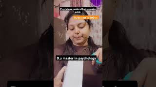 ma in psychologyIGNOUIGNOU masters exam datemotivationstudyupscshotsloveshorts videoyt [upl. by Desdamona]