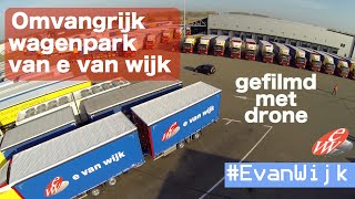 E van Wijk Transportbedrijf Giessen gefilmd met drone [upl. by Anura65]