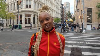 What Are People Wearing in New York Fashion Trends 2023 NYC Street Style Ep79 [upl. by Idisahc]