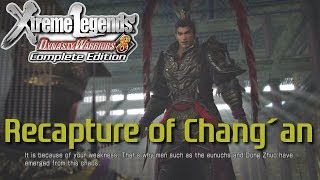 Dynasty Warriors 8 Xtreme Legends  Recapture of Changan Lu Bu Hypothetical Route  English [upl. by Ahsiekim215]