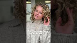 100 doppeltes Volumen CURLSYS LOCKENSCHNITT BOB IN BLOND curlyhair curlyhairstyles [upl. by Gusella]