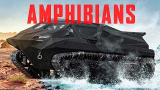 TOP10 Amphibious Vehicles That Are Good On The Water [upl. by Burwell]