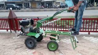 KIRLOSKAR MIN T 8HP POWER WEEDER [upl. by Foote]