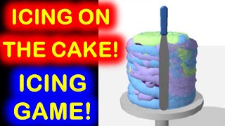 Icing on the Cake Game Icing Precision Game by Lion Studios [upl. by Vanni986]