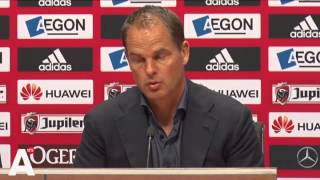 Frank de Boer Het wordt lastig [upl. by Kinny]