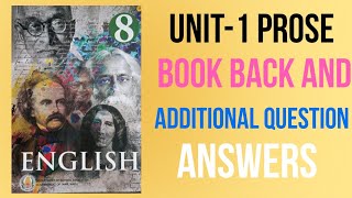 8th standard  English  Unit I  Book Back  answer  LEARNWITHME678 [upl. by Tager]