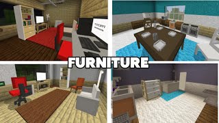 Furniture ideas 💡 for your Houses in Minecraft minecraft [upl. by Cal]