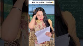 Exam Paper Distribution  SCHOOL Days 🤣 comedy funny youtubeshorts school viral [upl. by Antoine]