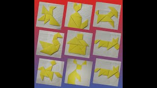 PAPER TANGRAM [upl. by Ameehs277]