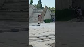 Evzones Greek Presidential Guard  Τomb of Unknown Soldier  Monument in Athens [upl. by Ahseiyk782]