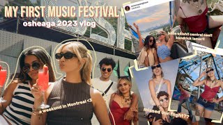 VLOG I MISSED MY FLIGHT Osheaga 2023  a weekend in Montreal  Billie Eilish BROKE US [upl. by O'Dell]