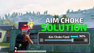 Fix This🎯 Aim Choke issue In BGMIPUBG🔥Aim Delay Fixed✅ [upl. by Gnuh75]