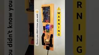 Geiger counter monitoring station☢️ diy homemade electronics cool experiment science [upl. by Arehsat525]