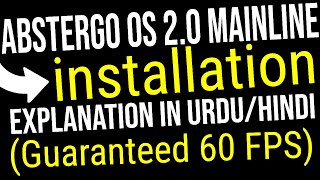 PhoenixOS Abstergo OS 20 MainLine installation Explanation URDUHindi Guaranteed 60 FPS [upl. by Eiknarf]