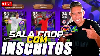 🔴LIVE DE eFootball 2025 MOBILE🔴 JOGANDO COOP COM INSCRITOS 🔥 [upl. by Ordnassela]