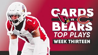 Top Plays from Week 13 Win vs Bears  Arizona Cardinals [upl. by Nasya]