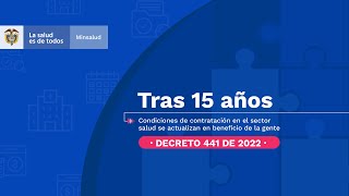 Presentación Decreto 441 de 2022 [upl. by Stern]