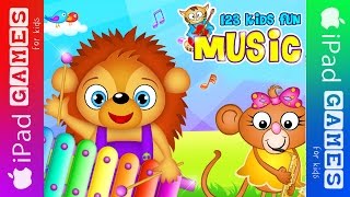 Best iPad Games for Kids  123 Kids Fun Music   iPadGamesforKids [upl. by Annhoj]