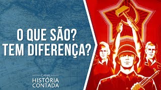 Socialismo e Comunismo O que são e quais as diferenças  História Contada [upl. by Binetta]