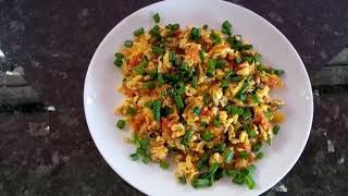 Scrambled eggs with olives simple and quick recipe [upl. by Kiker]