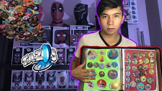 Mi COLECCION de TAZOS nuestra infancia en un video ’ [upl. by Ennyletak]