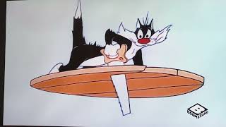 Looney Tunes Tree Cornered Tweety Ending 1956 I Tawt I Taw A Puddy Tat 🐤🐱 [upl. by Bayless]